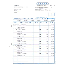 請求明細書（単票用紙）1000枚