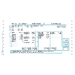 給与明細書（連続用紙/15インチドットプリンター用）