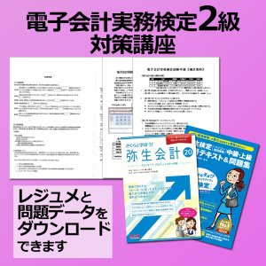 画像: 191電子会計実務検定2級対策WEB講座【送料無料】【超えたら割引対象商品】