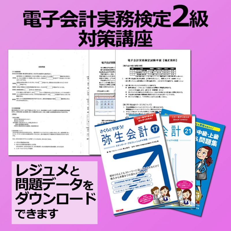 画像1: 191電子会計実務検定2級対策WEB講座【送料無料】【超えたら割引対象商品】